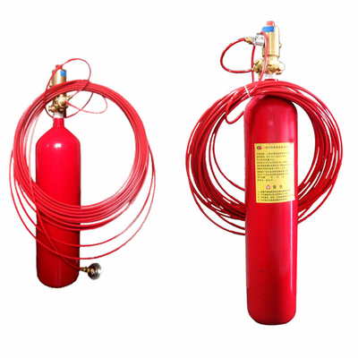 Xingjin Easy To Install Fire Detection Tube Red Cylinder FM200 Suppression System 1.12kg/L